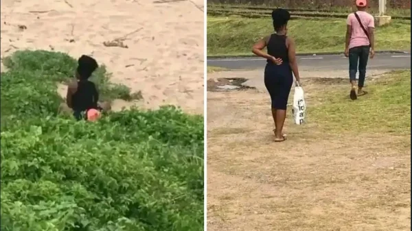 Tlof Tlof at the beach goes viral | Video