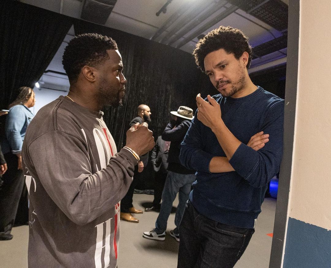 Kevin Hart and Trevor Noah1