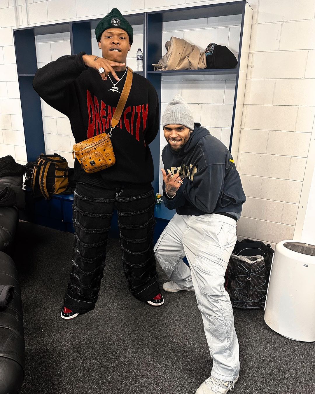 Nasty C and Chris Brown