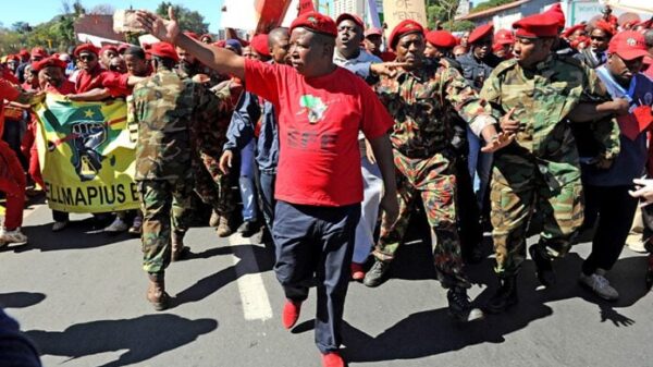 Malema says shutdown is the most successful in history of struggle