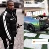 Checkout Andile Mpisane new R4 million car