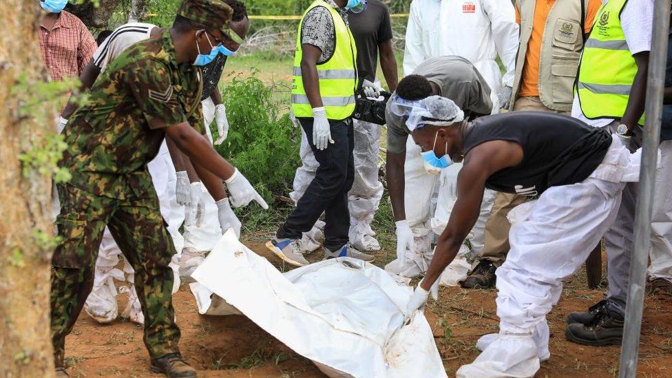 Mass graves of starvation exposed in Kenya