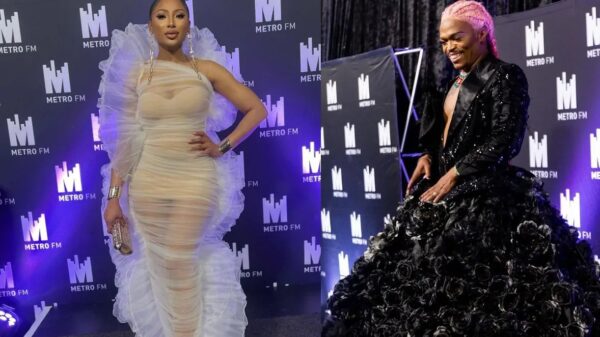 Metro FM Awards 2023: Mzansi Crowns Blue Mbombo Best dressed | Check Pictures