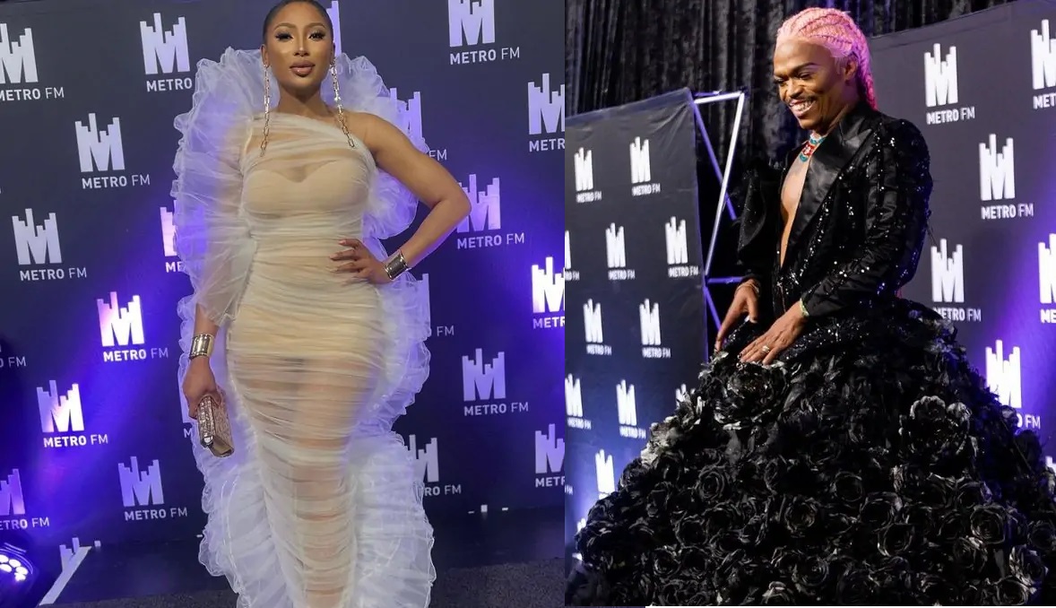 Metro FM Awards 2023: Mzansi Crowns Blue Mbombo Best dressed | Check Pictures