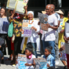 Communities Rally Against "Water Apartheid" In Cape Town & Gaza Picture: Leon Lestrade / Independent