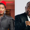 Former "Scandal" Actress Masasa Mbangeni Criticizes President Ramaphosa For Twerking image: Internet