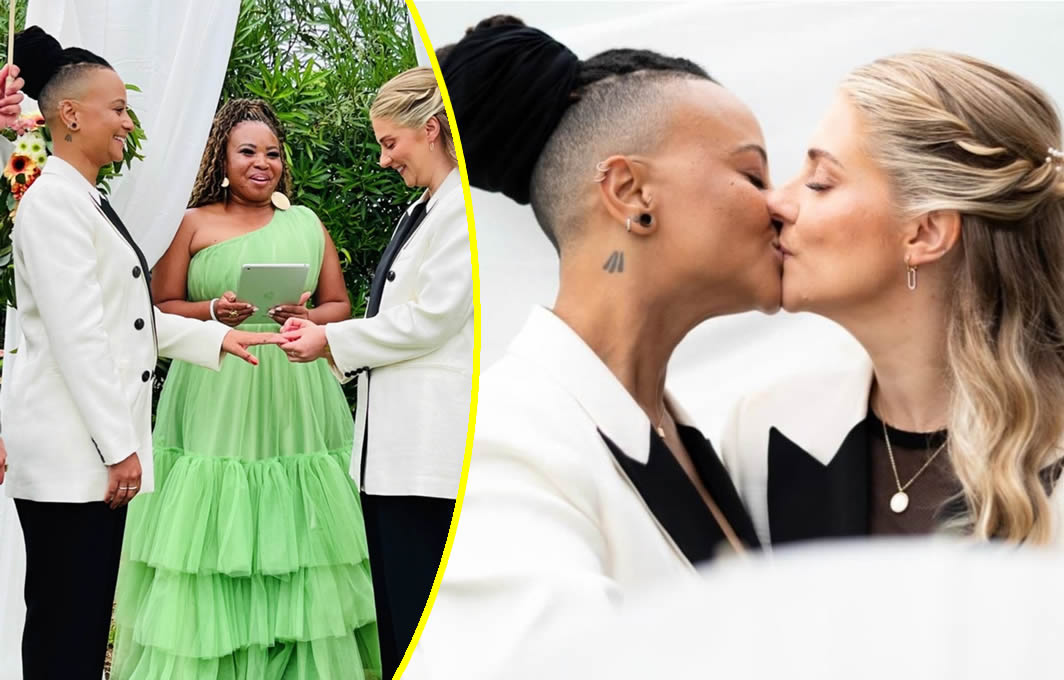 Sade Giliberti Marries Long-Time Partner Coco Chan in an Intimate Portuguese Ceremony